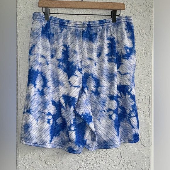 Champion Cloudy Blue and White Shorts - Picture 5 of 8
